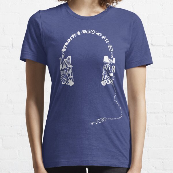 Headphones Collage Essential T-Shirt