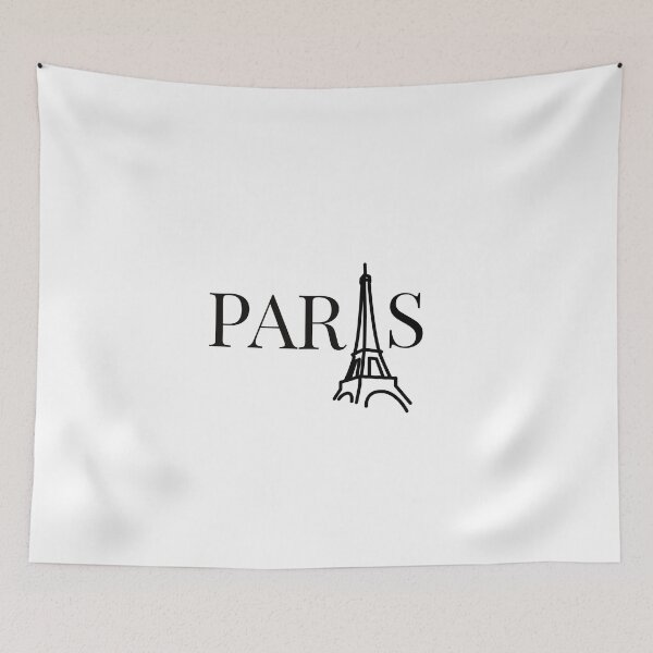 Artikelvorschau, PARIS - CITY - TIPOGRAPHY - TOUR EIFFEL  entworfen und verkauft von Tropical Blood.