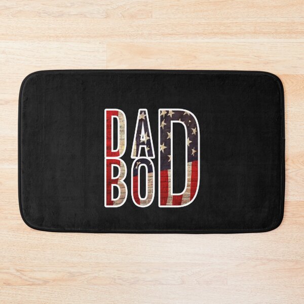 Item preview, American Dad Bod America AF USA Flag fathers day designed and sold by MedKac.