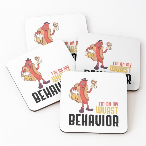 Artikelvorschau, Oktoberfest Wurst Behavior Beer Drinking Gift entworfen und verkauft von haselshirt.