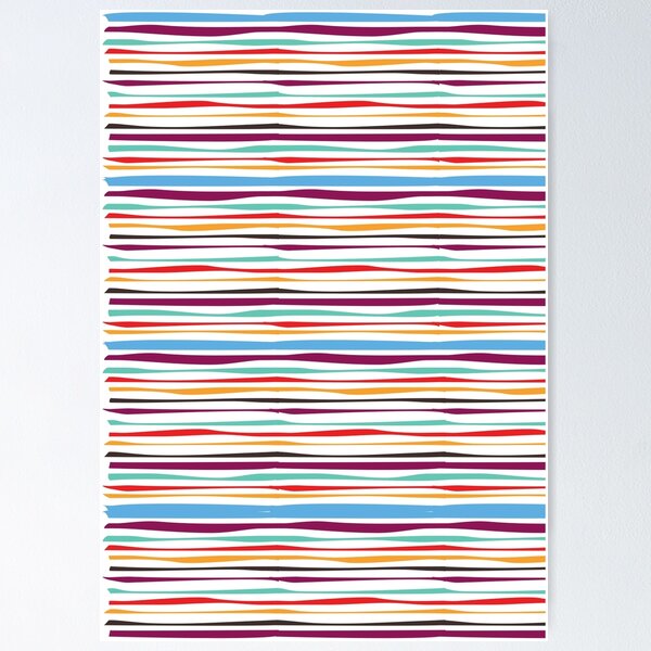 Item preview, stripe pattern bright colours designed and sold by Delicarte.
