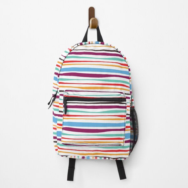 Item preview, stripe pattern bright colours designed and sold by Delicarte.