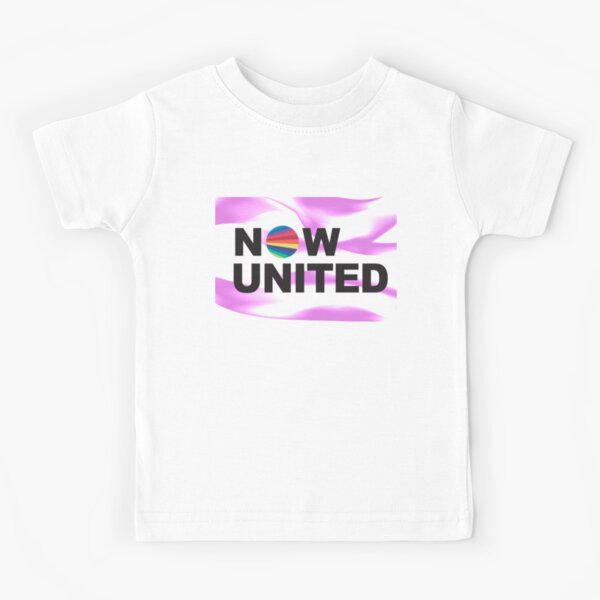 MAINTENANT UNITED fumée violette T-shirt enfant