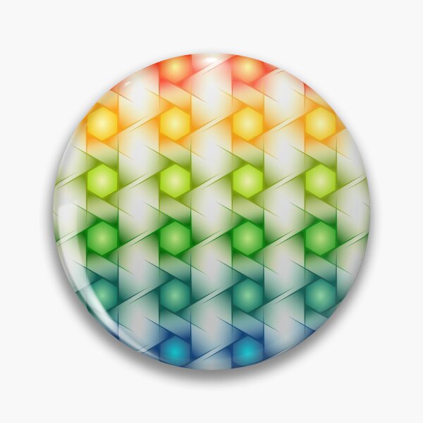 Item preview, Colorful Polygon Pattern designed and sold by livianasgifts.