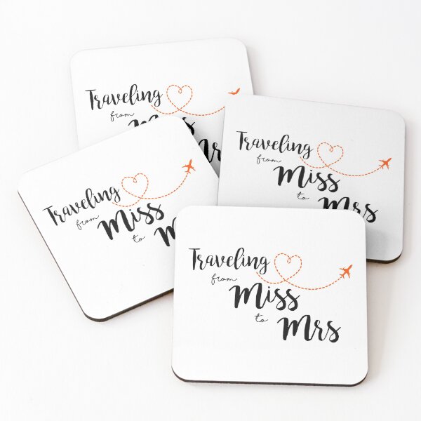 Item preview, Traveling From Miss To Mrs designed and sold by LADYGOODMOOD.
