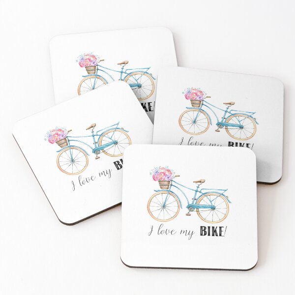 Item preview, I love my Bike! designed and sold by SimpleWishesArt.