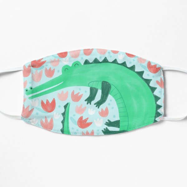 Alligator Loves Tulips Mask