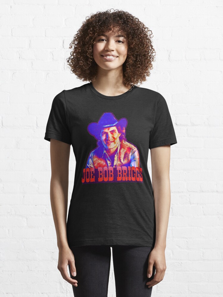 Alternate view of Joe Bob Briggs Horror icon Essential T-Shirt