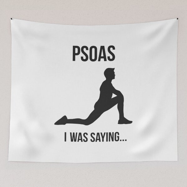Item preview, Psoas I Was Saying Muscle Physical Therapist Gift designed and sold by haselshirt.