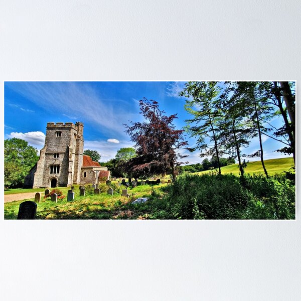 Item preview, Challock Church in June designed and sold by GrahamHeathKent.
