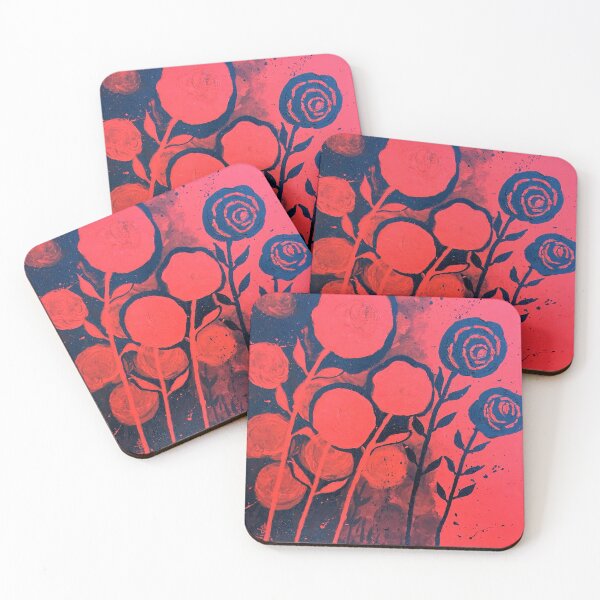 Item preview, Rosses, abstract rosses, flowers designed and sold by MelidasArt.