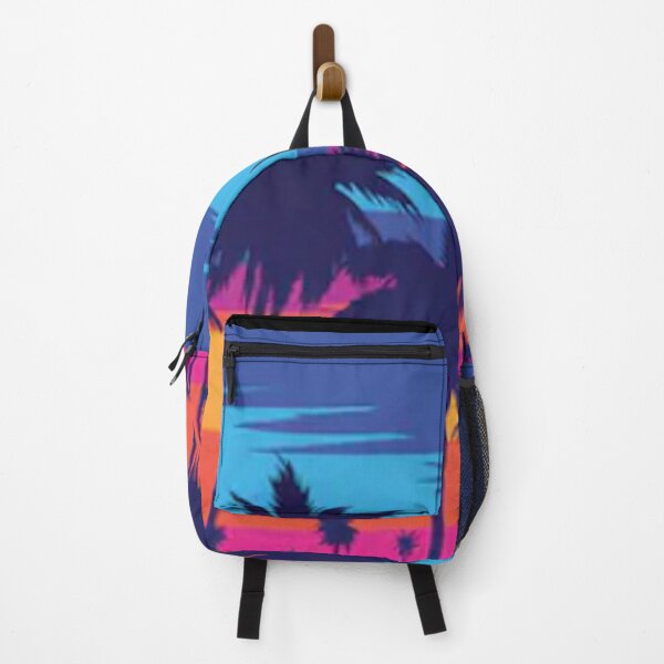 Item preview, Beach Palm Trees Sunset Colorful Ocean Summer Pattern Sea surf pool Shadow designed and sold by Draculaura2009.
