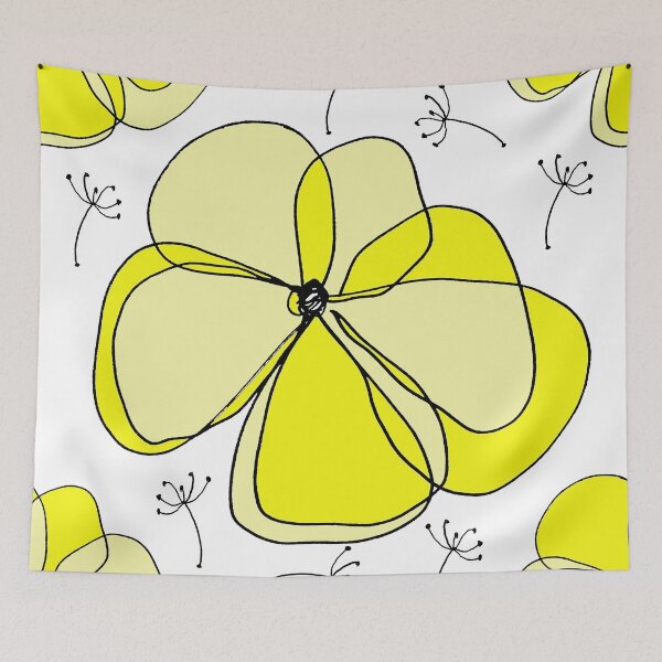 Item preview, Big Flower Hand Drawn Design designed and sold by NancyMerkle.