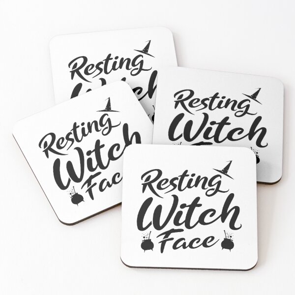 Item preview, Resting Witch Face Spooky Halloween Gift Idea designed and sold by haselshirt.