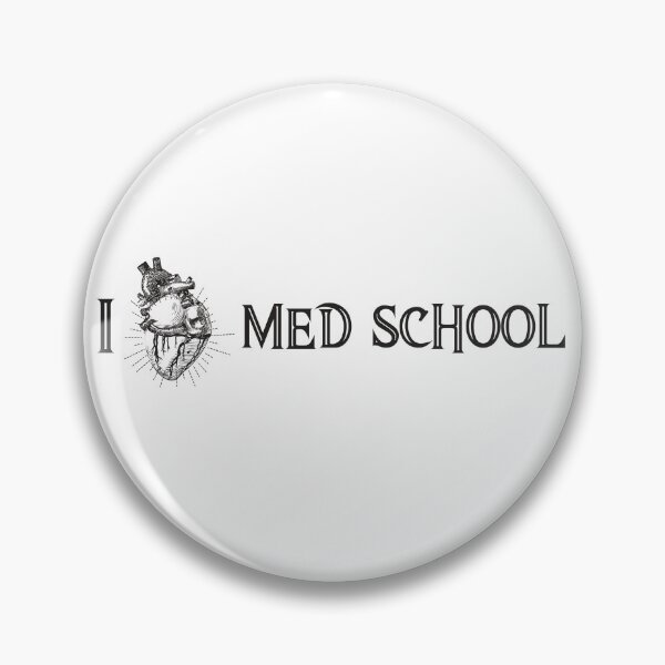 Item preview, I Love Med School Design for Pre-Med and Medical School Students designed and sold by Hopscotch Shop Designs.