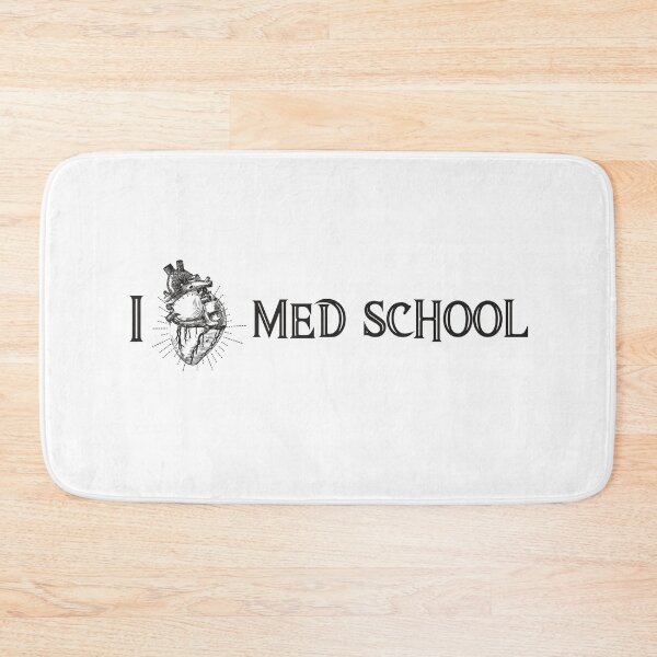 Item preview, I Love Med School Design for Pre-Med and Medical School Students designed and sold by Hopscotch Shop Designs.