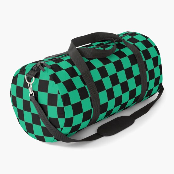 Demon Slayer Kimetsu No Yaiba Tanjiro Kimono Pattern Duffle Bag