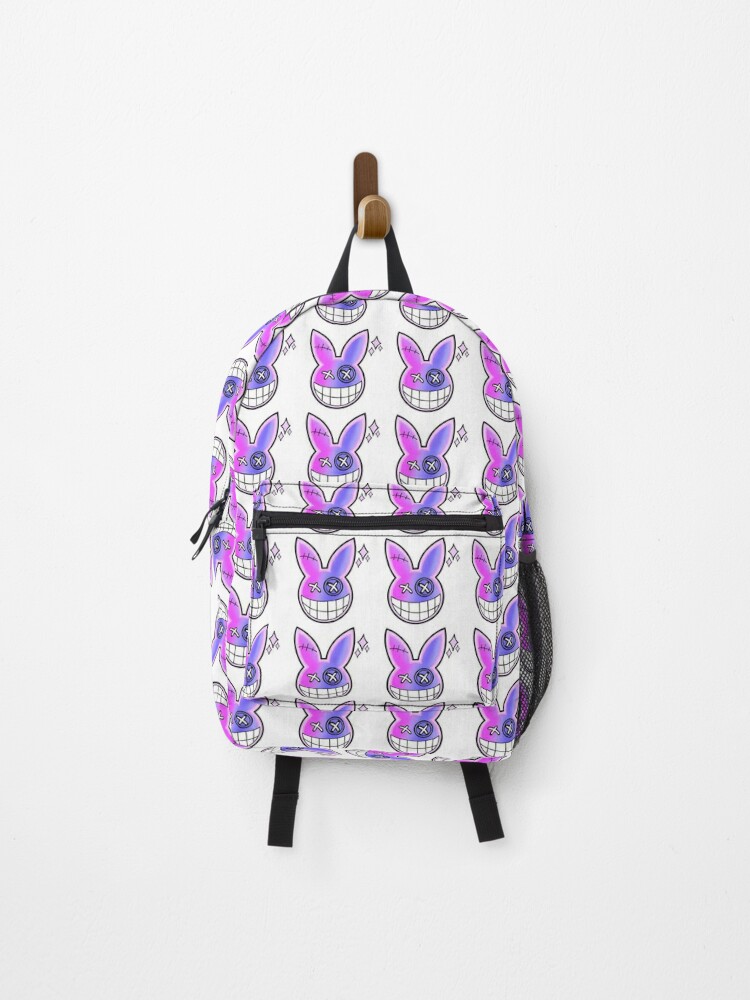 Patches, the bunny, Gothic, emo bunny | Backpack