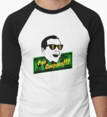 Fun Coupons! The Wolf of Wall Street Men's Baseball ¾ T-Shirt