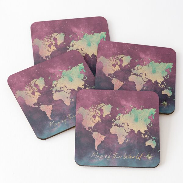 Item preview, world map 5 2020 #map #travel designed and sold by JBJart.