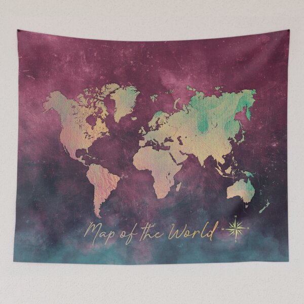 Item preview, world map 5 2020 #map #travel designed and sold by JBJart.