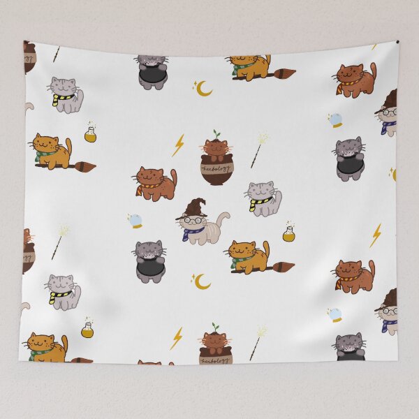 Item preview, Wizard Cats Sticker Pack designed and sold by acaciadanza.