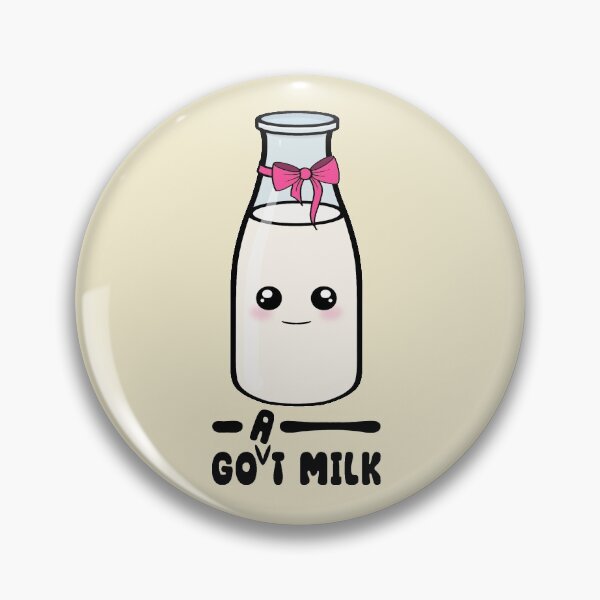 Item preview, Kawaii Goat Milk Bottle designed and sold by potatoegoat.