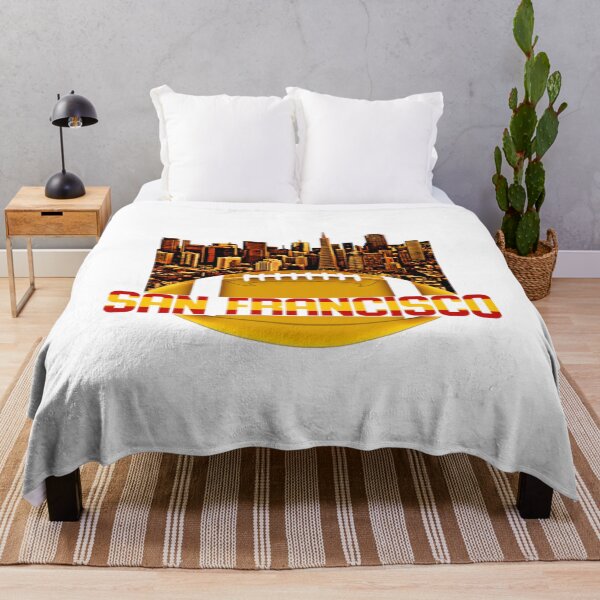 Item preview, San Francisco Skyline Red Gold  designed and sold by B1GSportswear.