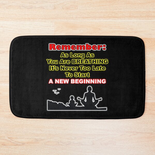 Item preview, It's Never Too Late To Start A New Beginning designed and sold by SuperDragon.