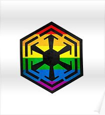 Rainbow Sith Poster