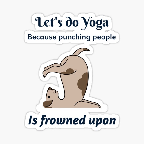 Item preview, Let's do Yoga designed and sold by JayPOD.