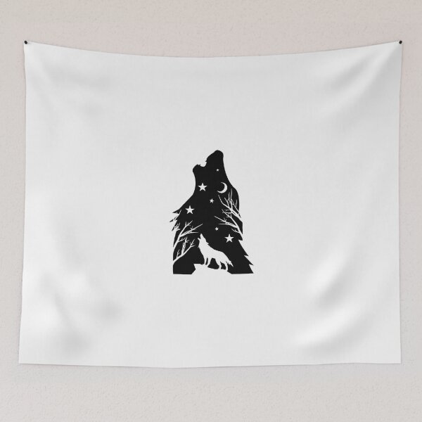 Item preview, howling wolf  designed and sold by OzyManDiaS90.