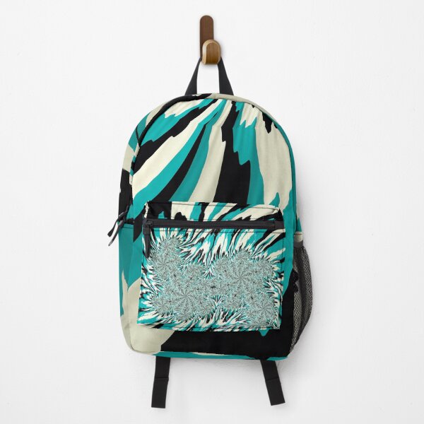 Item preview, Starburst Teal Cream Black Abstract Art Color Explosion designed and sold by Pam Blackstone.