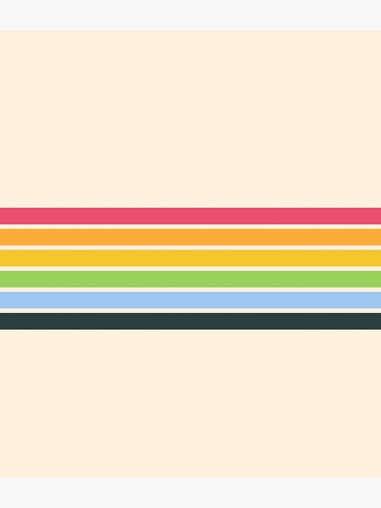 Tarama - Classic 70s Style Retro Stripes by OmegaAlpha