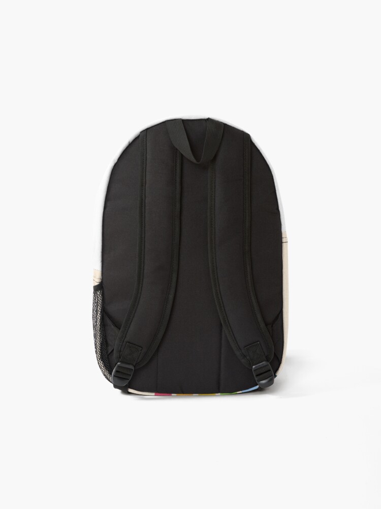 Alternate view of Tarama - Classic 70s Style Retro Stripes Backpack