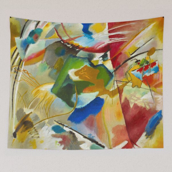 Item preview, Painting with Green Center designed and sold by brushandframes.