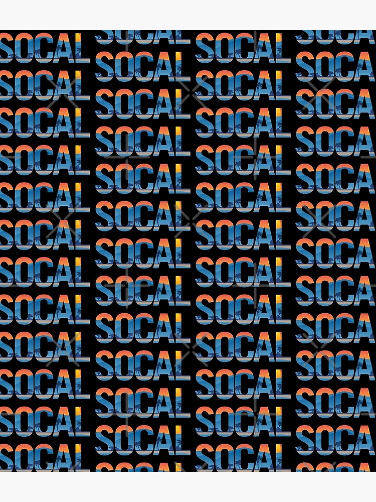 SOCAL Southern California Pride Illustration by hobrath