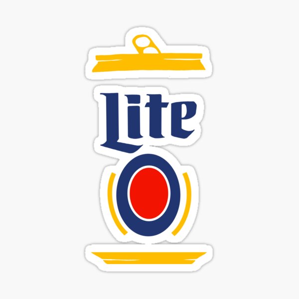 Beer Can Sticker Sticker