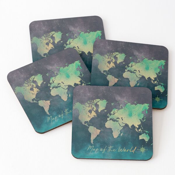 Item preview, world map 6 2020 #map #travel designed and sold by JBJart.