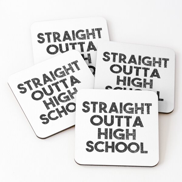 Item preview, Straight Outta High School Graduation Party Gift designed and sold by haselshirt.
