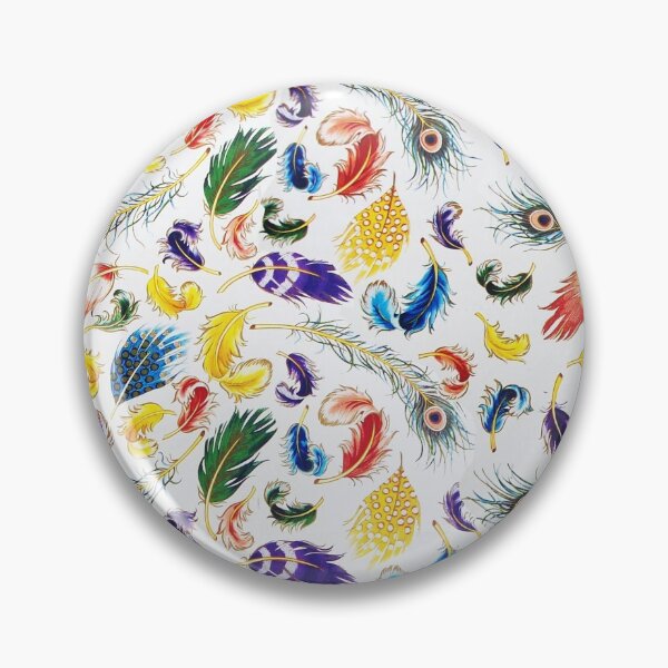 Item preview, COLORFUL FEATHERS Florentine Pattern designed and sold by BulganLumini.