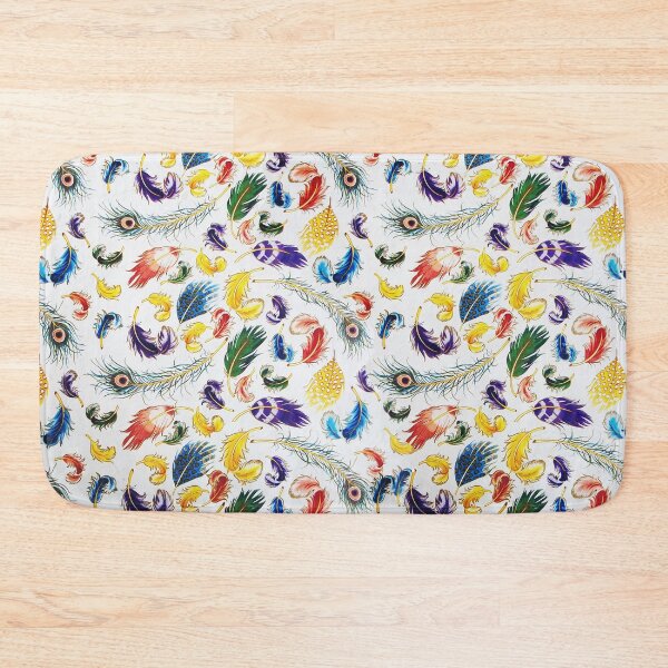 Item preview, COLORFUL FEATHERS Florentine Pattern designed and sold by BulganLumini.
