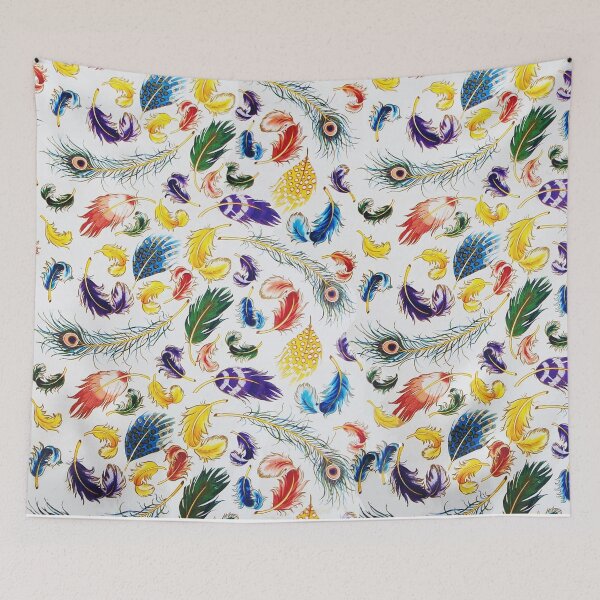Item preview, COLORFUL FEATHERS Florentine Pattern designed and sold by BulganLumini.
