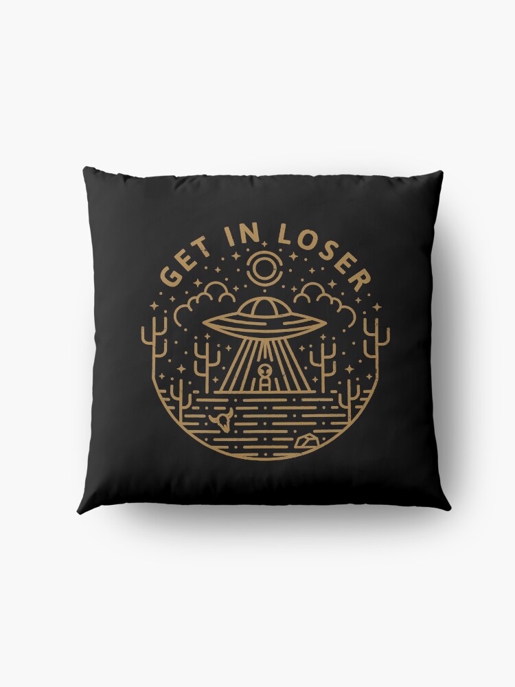 Alternate view of Get In Loser Floor Pillow