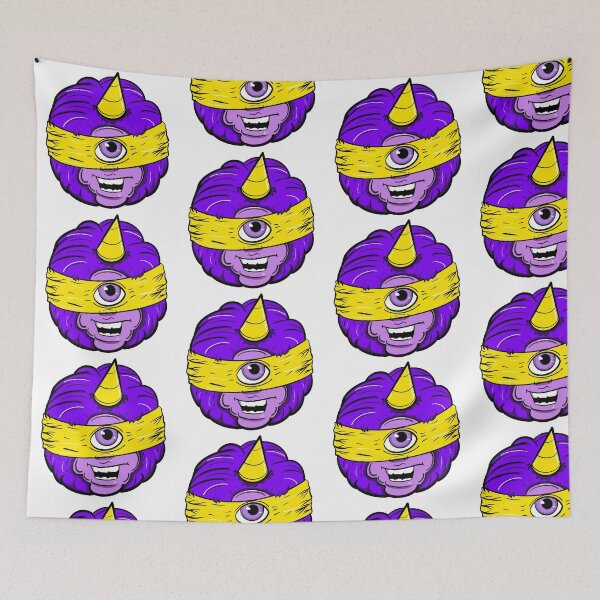 Item preview, One eyed one horn flying ninja people eater designed and sold by Goodtimecomics.