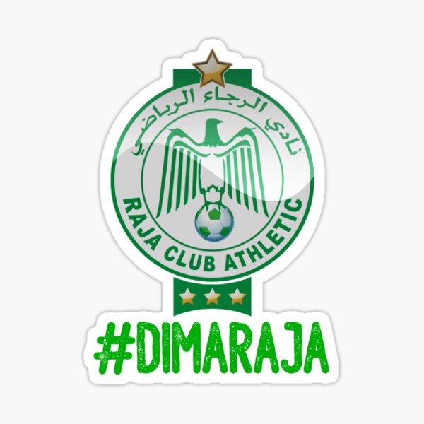 Dima Raja Club Athletic Casablanca Sticker Sticker By Products1 Redbubble