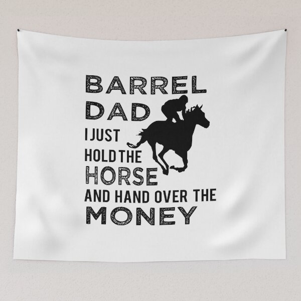 Item preview, Barrel Dad Horse Racing Rodeo Rider Gift Idea designed and sold by haselshirt.