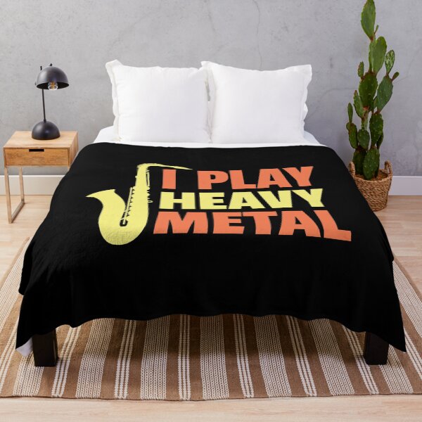 Item preview, Saxophone - I Play Heavy Metal designed and sold by EstelleStar.