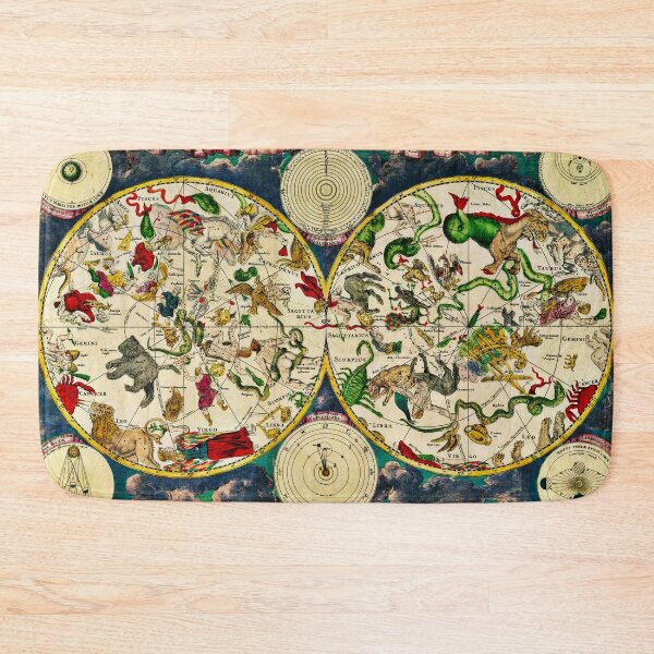 Item preview, Celestial map from the 17th Century  designed and sold by NewNomads.