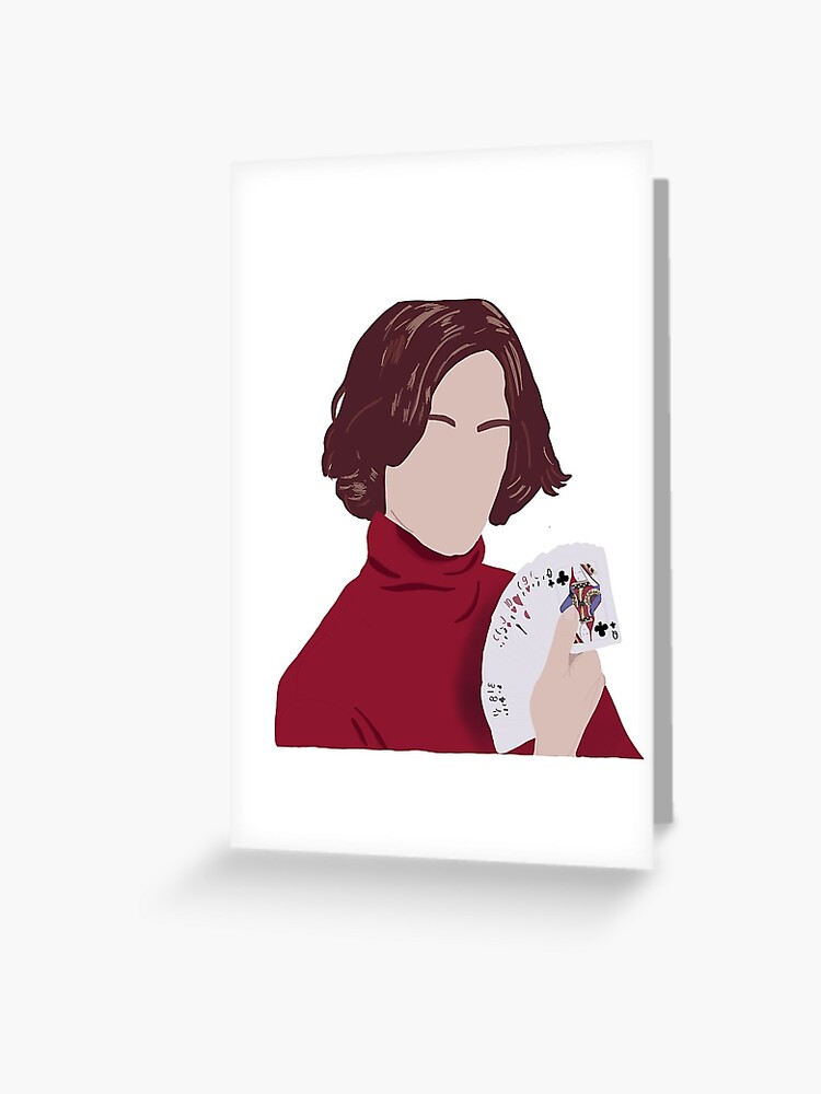 Matthew Gray Gubler Greeting Card By Marypane7 Redbubble